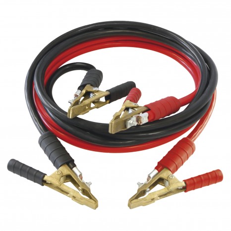  Câbles démarrage 1000 A - 4,5 m / 50 mm² - Pinces laiton GYS